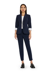 Tahari Asl Shannon Suit Straight-Leg Pants - Black