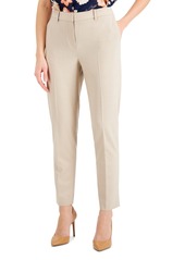 Tahari Asl Shannon Suit Straight-Leg Pants - Sand