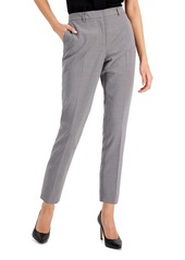 Tahari Asl Shannon Suit Straight-Leg Pants - Sand