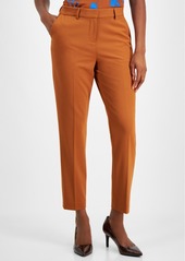 Tahari Asl Shannon Suit Straight-Leg Pants - Sand