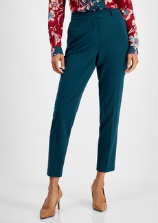 Tahari Asl Shannon Suit Straight-Leg Pants - Pine