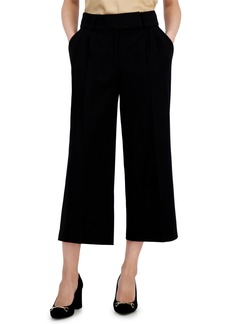 Tahari Asl Women's Mid-Rise Cropped Trouser Pants - Black
