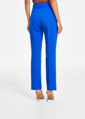 Tahari Asl Women's Mid-Rise Flare-Leg Pants - New Royal