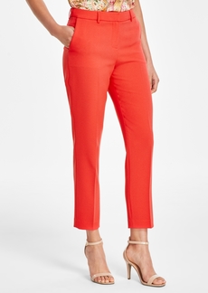 Tahari Asl Women's Slim-Leg Ankle Pants - Grenadine