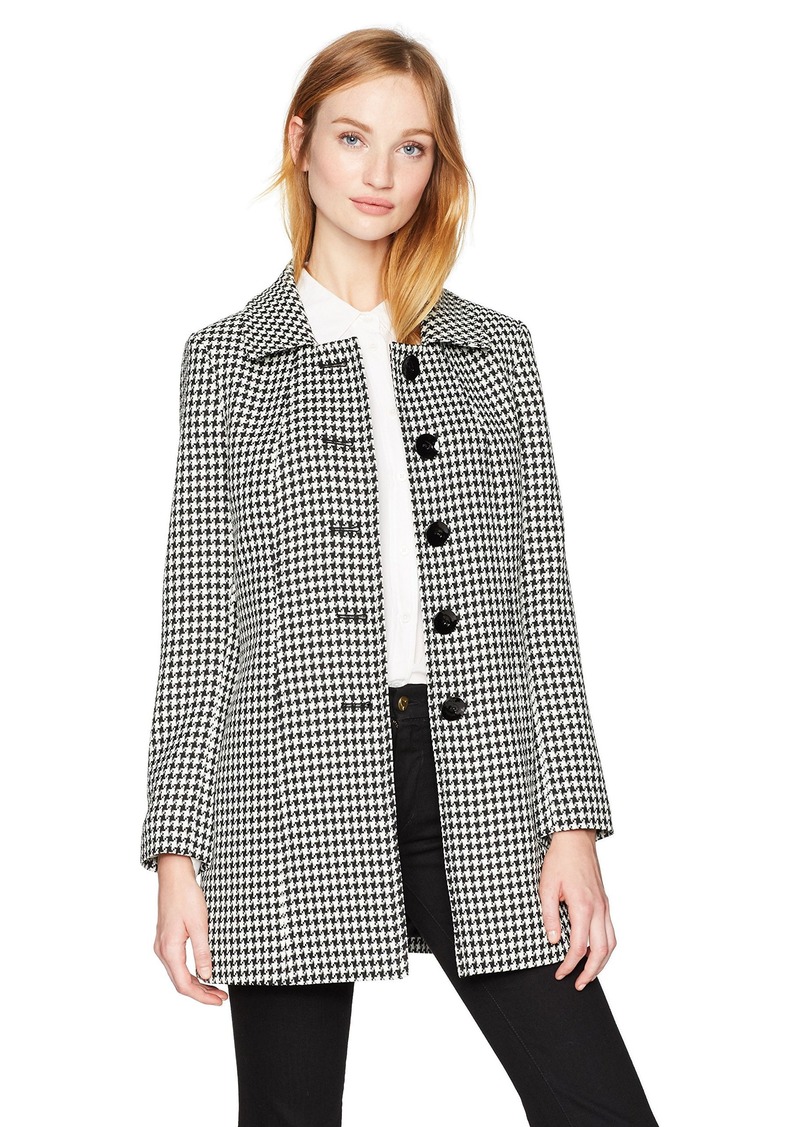 Tahari Tahari by Arthur S. Levine Women's Houndstooth Novetly Topper ...