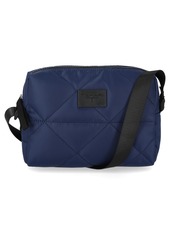 Tahari Carlye Quilted Camera Crossbody Bag in Navy at Nordstrom Rack