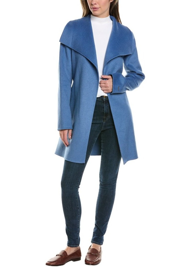 Tahari Ella Wool-Blend Overcoat