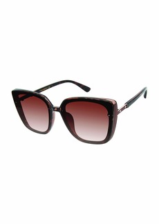 TAHARI womens Th769 Cat Eye UV Protective Women s Sunglasses Wear Year Round Elegant Gifts for Women 60 mm  mm US