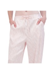 Tahari Women's Straight Leg Satin Pajama Pant - Washed out pink