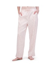 Tahari Women's Straight Leg Satin Pajama Pant - Washed out pink