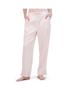 Tahari Women's Straight Leg Satin Pajama Pant - Washed out pink