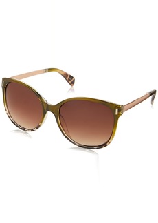 TAHARI womens Th657 UV Protective Cat Eye Women s Sunglasses Wear Year Round Elegant Gifts for Women 60 mm  mm US