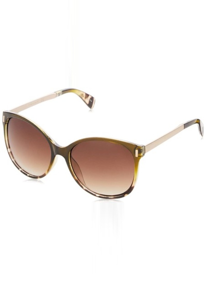 TAHARI womens Th657 UV Protective Cat Eye Women s Sunglasses Wear Year Round Elegant Gifts for Women 60 mm  mm US