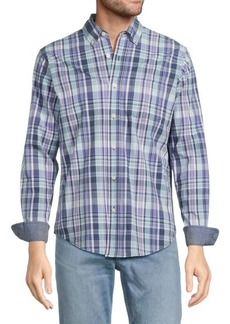 Tailor Vintage Fast Dry Performance Stretch Check Shirt
