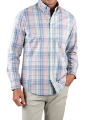 Tailor Vintage Plaid Stretch Fit Shirt in Cape May Point Plaid at Nordstrom Rack