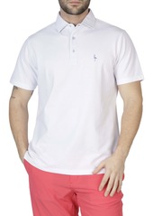 TailorByrd Classic Pique Polo With Gingham Trim
