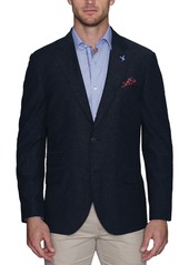 TailorByrd Donegal Textured Two Button Notch Lapel Modern Fit Sport Coat