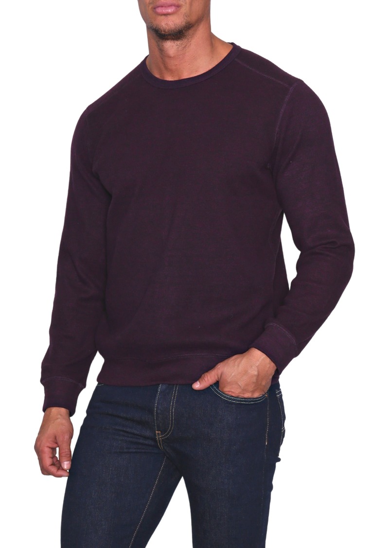 TailorByrd Cozy Crewneck Sweater in Berry at Nordstrom Rack