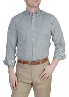 TailorByrd Minigingham Stretch Button-Down Shirt