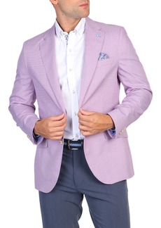 TailorByrd Minihoundstooth Sport Coat in Purple at Nordstrom Rack