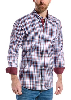 TailorByrd Multi Plaid Poplin Shirt