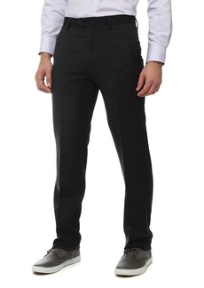 TailorByrd Solid Wool Trousers in Charcoal at Nordstrom Rack