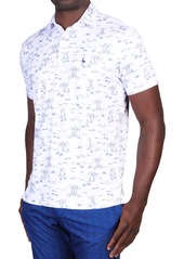 TailorByrd Vacation Byrd Performance Polo in White Dove at Nordstrom Rack