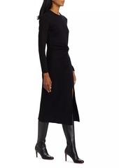 Tanya Taylor Cody Stretch-Cotton Midi-Dress