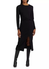 Tanya Taylor Cody Stretch-Cotton Midi-Dress