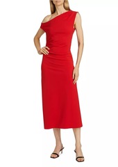 Tanya Taylor Gio One-Shoulder Midi-Dress