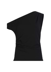 Tanya Taylor Gio Scuba Asymmetric Top