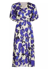 Tanya Taylor Meadow Floral Midi-Dress