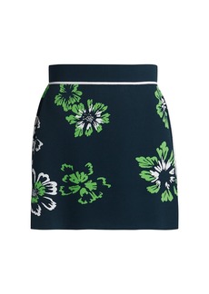 Tanya Taylor Nova Knit Miniskirt