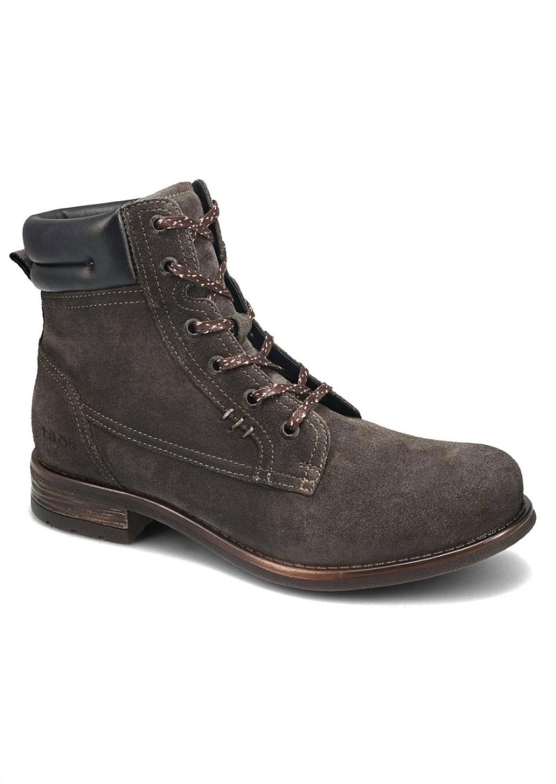 Taos Women'S Cove Zip Up Boots In Charcoal Suede