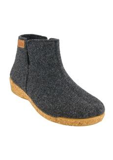 Taos Woolly Boolly Bootie In Charcoal