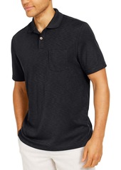 Tasso Elba Island Men's Solid Pocket Polo Shirt, Created for Macy's