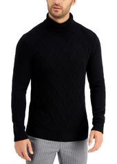 Tasso Elba Men's Chunky Turtleneck Sweater, Created for Macy's