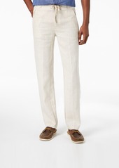 Tasso Elba Men's Drawstring Linen Pants, Created for Macy's