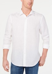 Tasso Elba Men's Long-Sleeve Linen Shirt, Created for Macy's