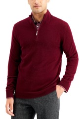 Tasso Elba Men's Quarter-Zip Cashmere Sweater, Created for Macy's