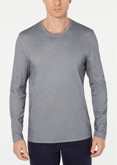 Tasso Elba Men's Supima Blend Crewneck Long-Sleeve T-Shirt, Created for Macy's
