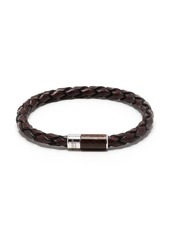 Tateossian Carbon Pop woven bracelet