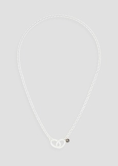 TATEOSSIAN - Coated sterling silver necklace - White - OneSize