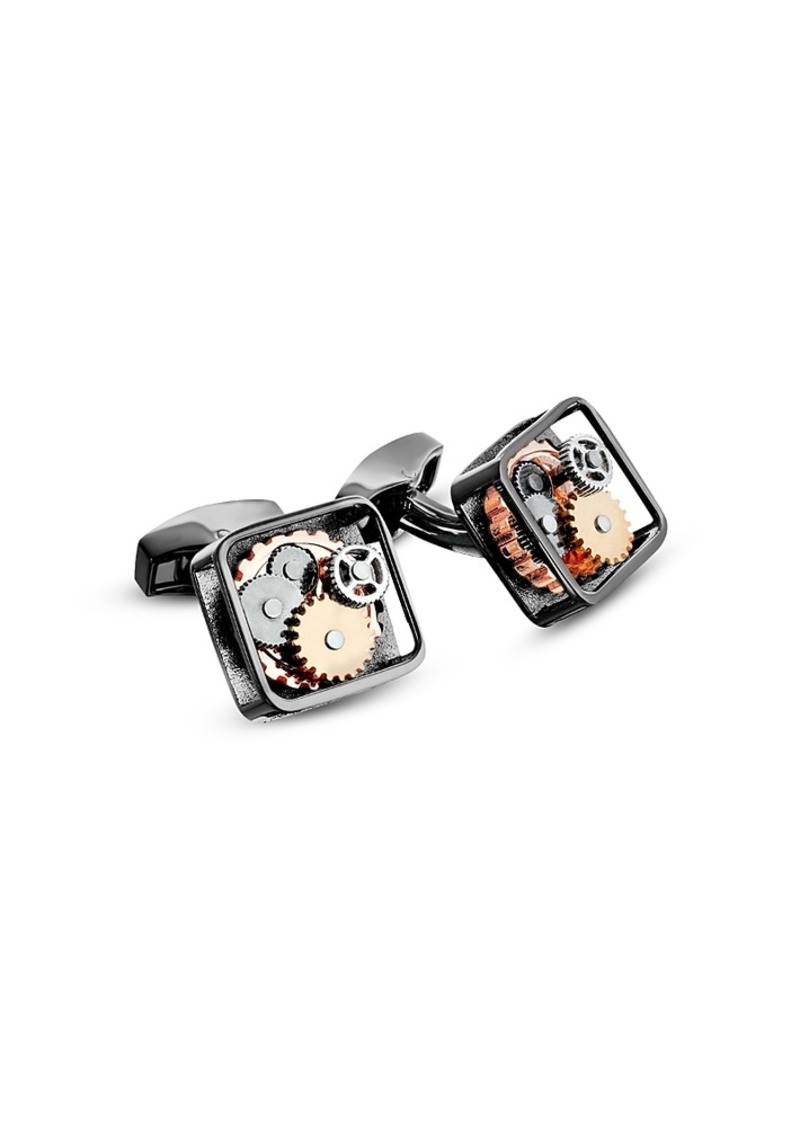 Tateossian Gears Square Cufflinks