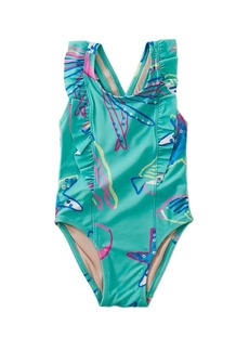 Tea Collection One-Piece Ruffle Swimsuit