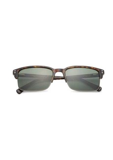 Ted Baker 55MM Polarized Clubmaster Sunglasses
