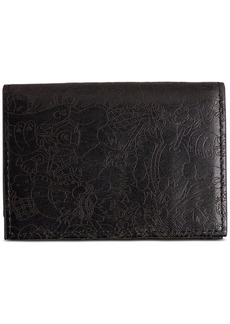 Ted Baker Concor Mens Leather Laser Etched Card Case