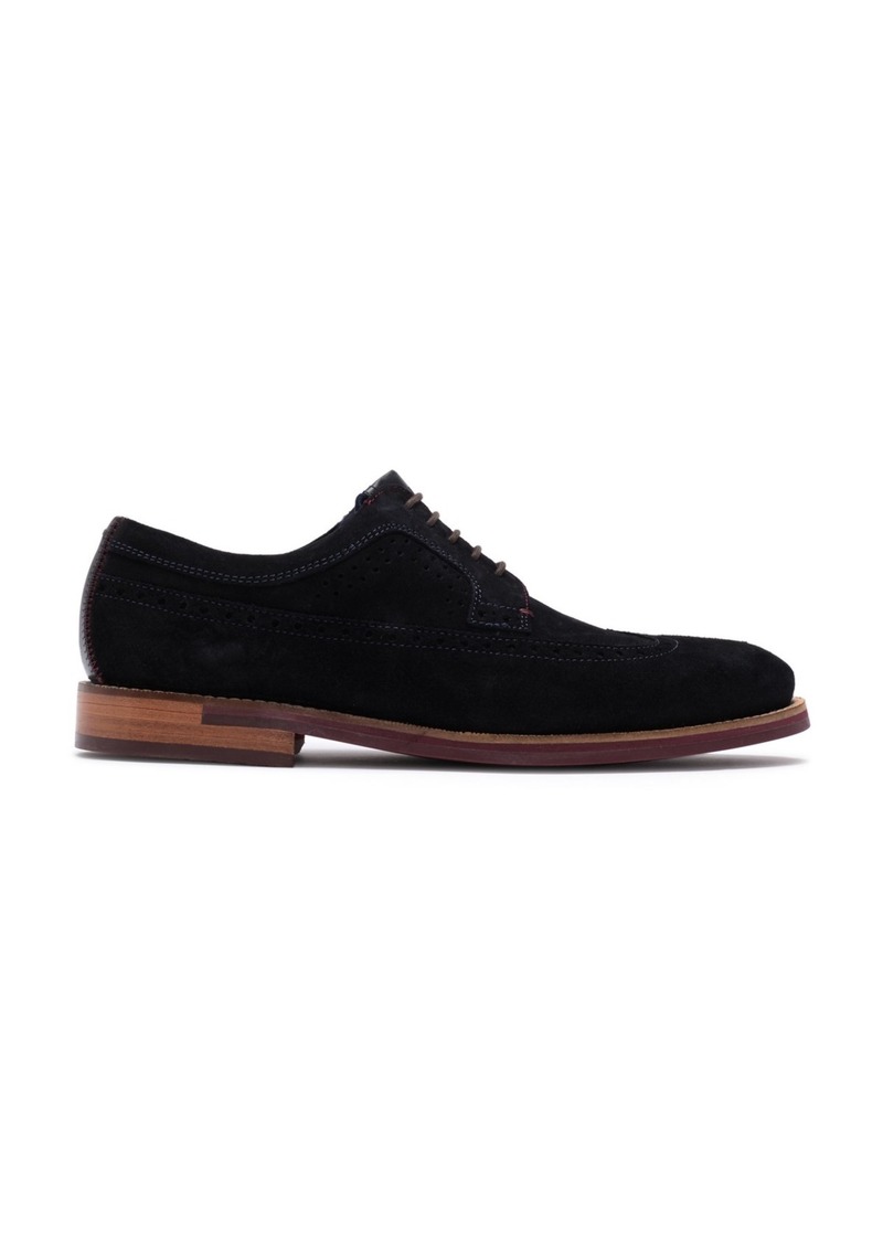 ted baker delani suede wingtip derby