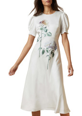 Women's Ted Baker London Fleur Bouquet A-Line Dress