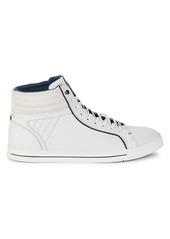 Ted Baker Glyburt Leather High-Top Sneakers